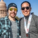 Couple poses in front of Texas State Capitol after 2019 3M Half Marathon. Get to know Austin when you visit the places in our blog, like the Texas State Capitol.